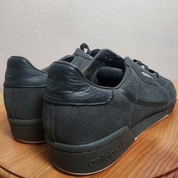 Adidas Continental 80 Shoes Mens Size 12 Black Leather Suede Originals Casual main image 14